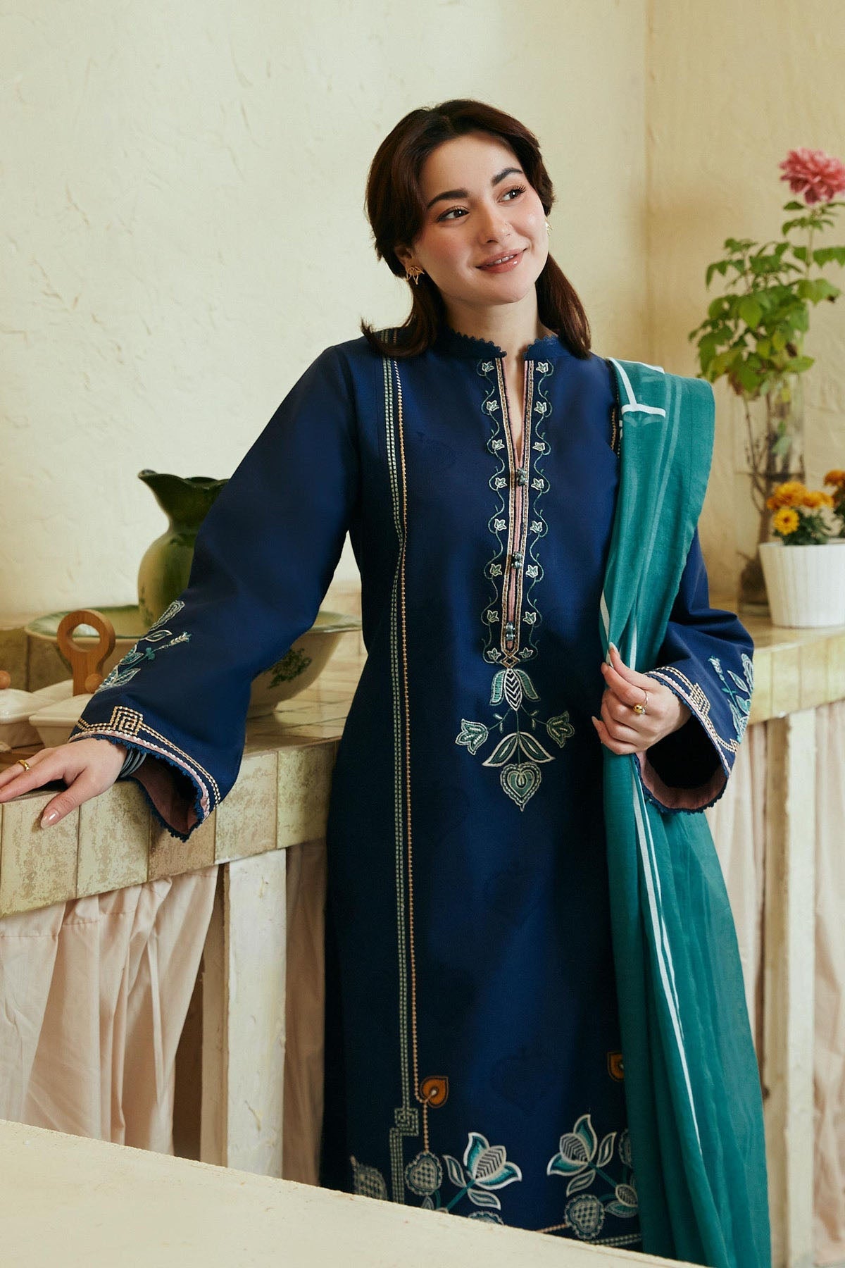 ZC ZINC LAWN DUPATTA