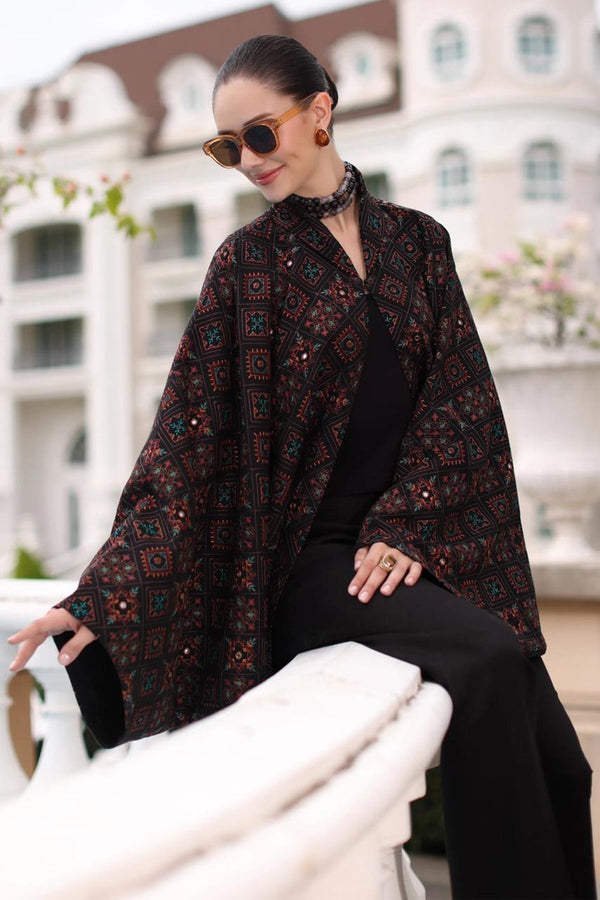 Bareeze 3PC Embroidered karandi Suit with Embroidered Shwal -NA2139