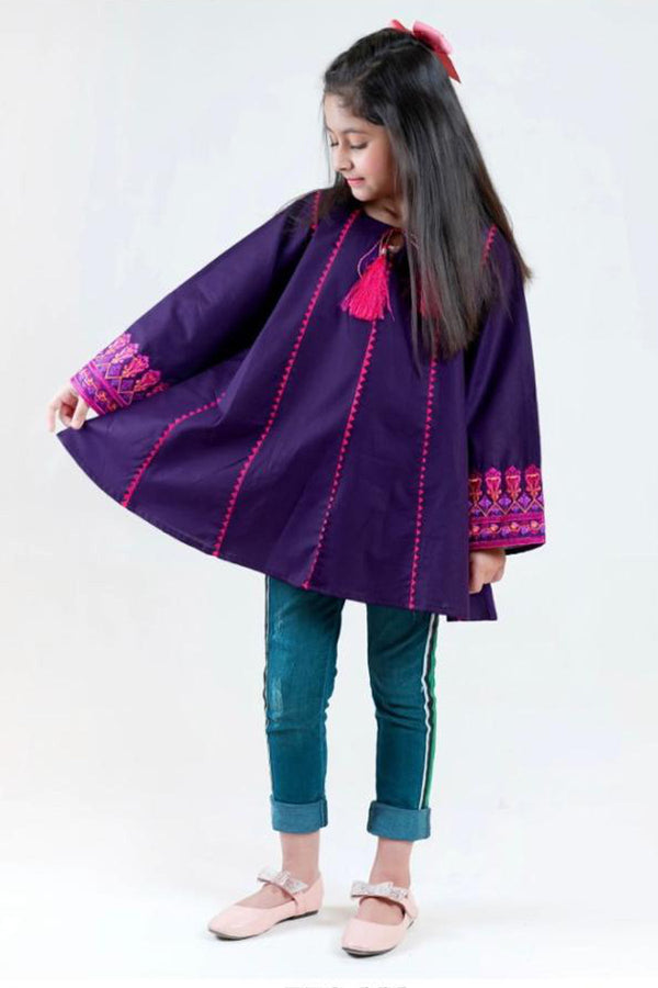 Ziva Fully Embroidered  Lawn 2Pc-Ga1655